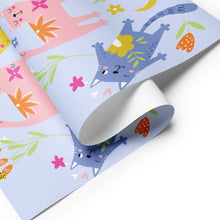 Load image into Gallery viewer, PLAYFUL KITTIES Wrapping Paper Sheets - Premium Wrapping Paper Sheets from The Wishful Fish - Just $21! Shop now at The Wishful Fish
