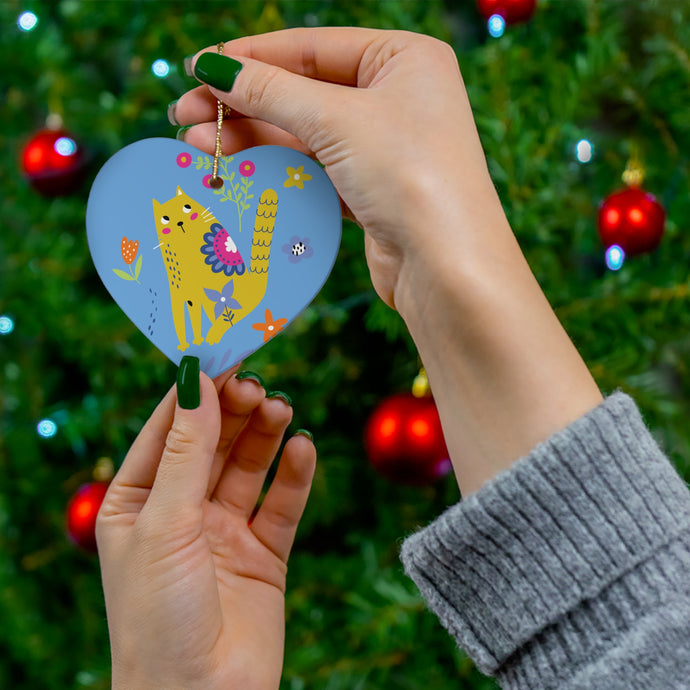 PLAYFUL KITTIES Ornaments - Premium Ornaments from The Wishful Fish - Just $13! Shop now at The Wishful Fish