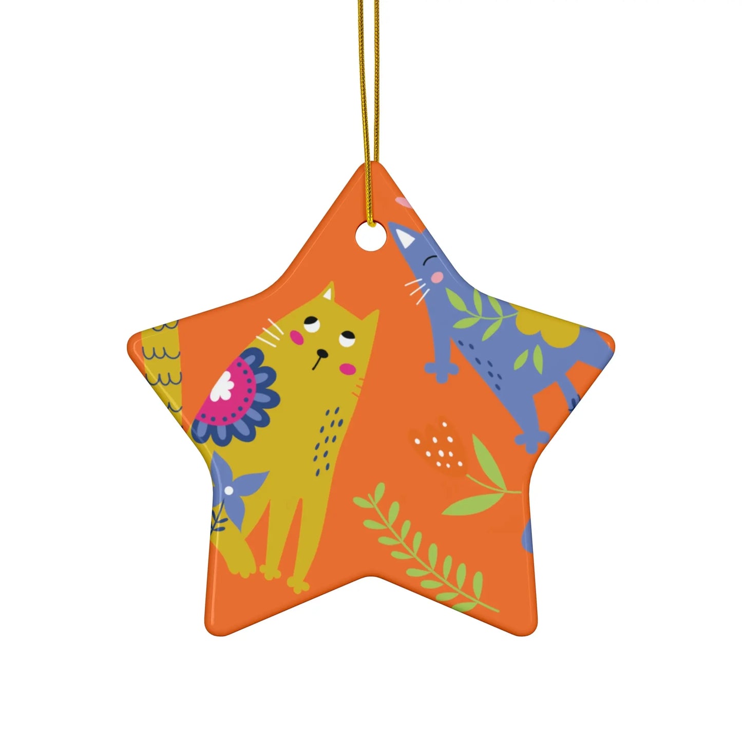 PLAYFUL KITTIES Ornaments - Premium Ornaments from The Wishful Fish - Just $13! Shop now at The Wishful Fish