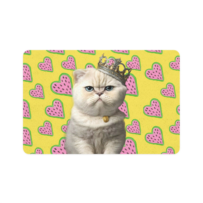 PRINCESS KITTY Pet Bowl Mat - Premium Pet Bowl Mat from The Wishful Fish - Just $28! Shop now at The Wishful Fish