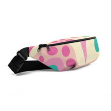 Load image into Gallery viewer, PINK AND GREEN TWIST Fanny Pack - Premium Fanny Pack from The Wishful Fish - Just $31! Shop now at The Wishful Fish
