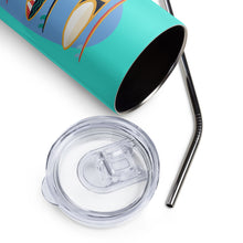 Load image into Gallery viewer, RIDE THE WAVES Stumbler Tumbler - Premium Tumbler from The Wishful Fish - Just $28.50! Shop now at The Wishful Fish
