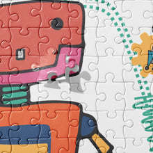 Load image into Gallery viewer, ROBOTS SAVE THE WORLD Jigsaw Puzzle - Premium Jigsaw Puzzle from The Wishful Fish - Just $24! Shop now at The Wishful Fish
