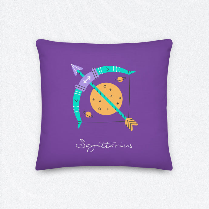 SAGITTARIUS Zodiac Pillow - Premium Pillow from The Wishful Fish - Just $29! Shop now at The Wishful Fish