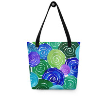 Load image into Gallery viewer, SAVVY SWIRLS Tote Bag - Premium Tote Bag from The Wishful Fish - Just $31! Shop now at The Wishful Fish
