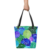 Load image into Gallery viewer, SAVVY SWIRLS Tote Bag - Premium Tote Bag from The Wishful Fish - Just $31! Shop now at The Wishful Fish
