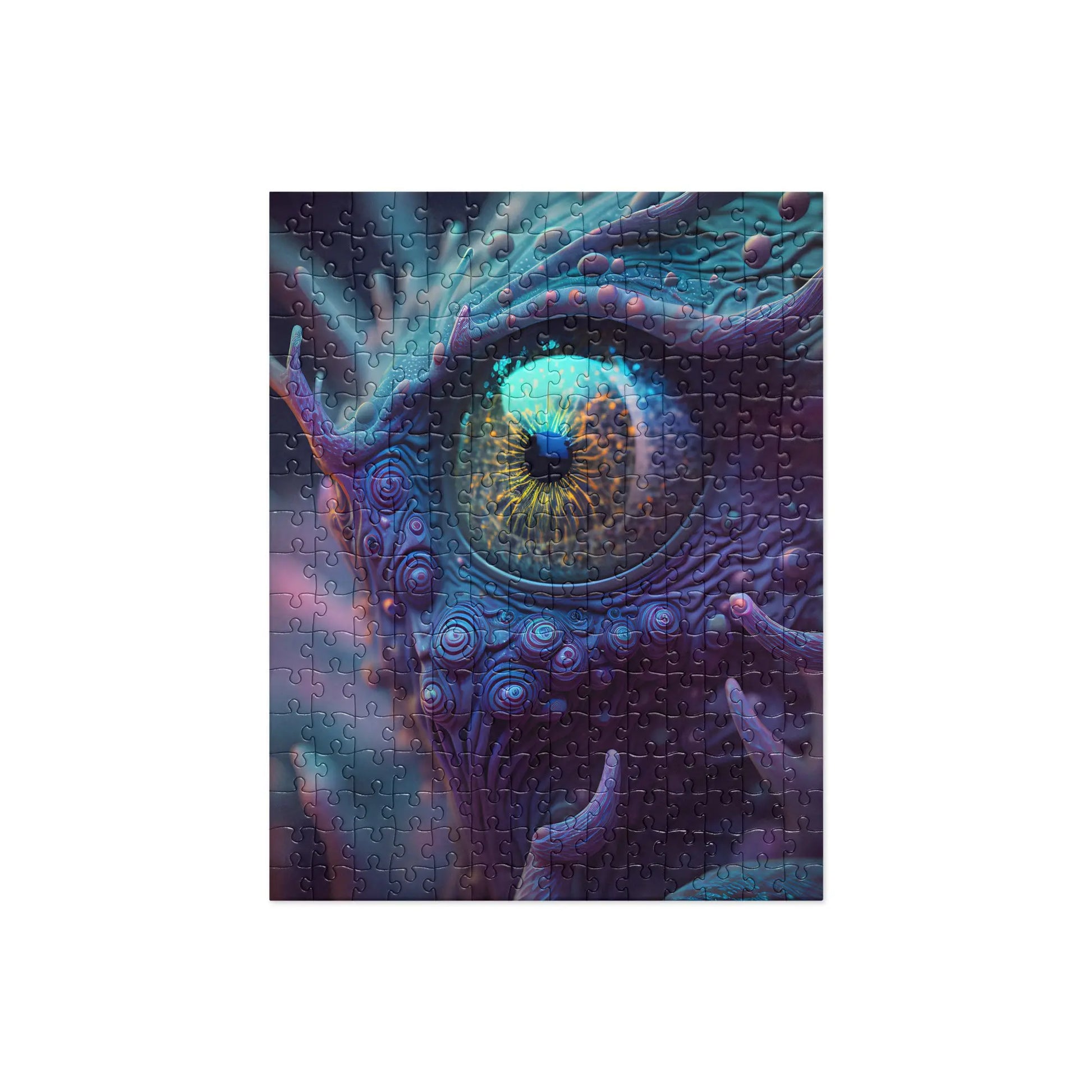 SPACE ALIEN Jigsaw Puzzle - Premium Jigsaw Puzzle from The Wishful Fish - Just $24! Shop now at The Wishful Fish