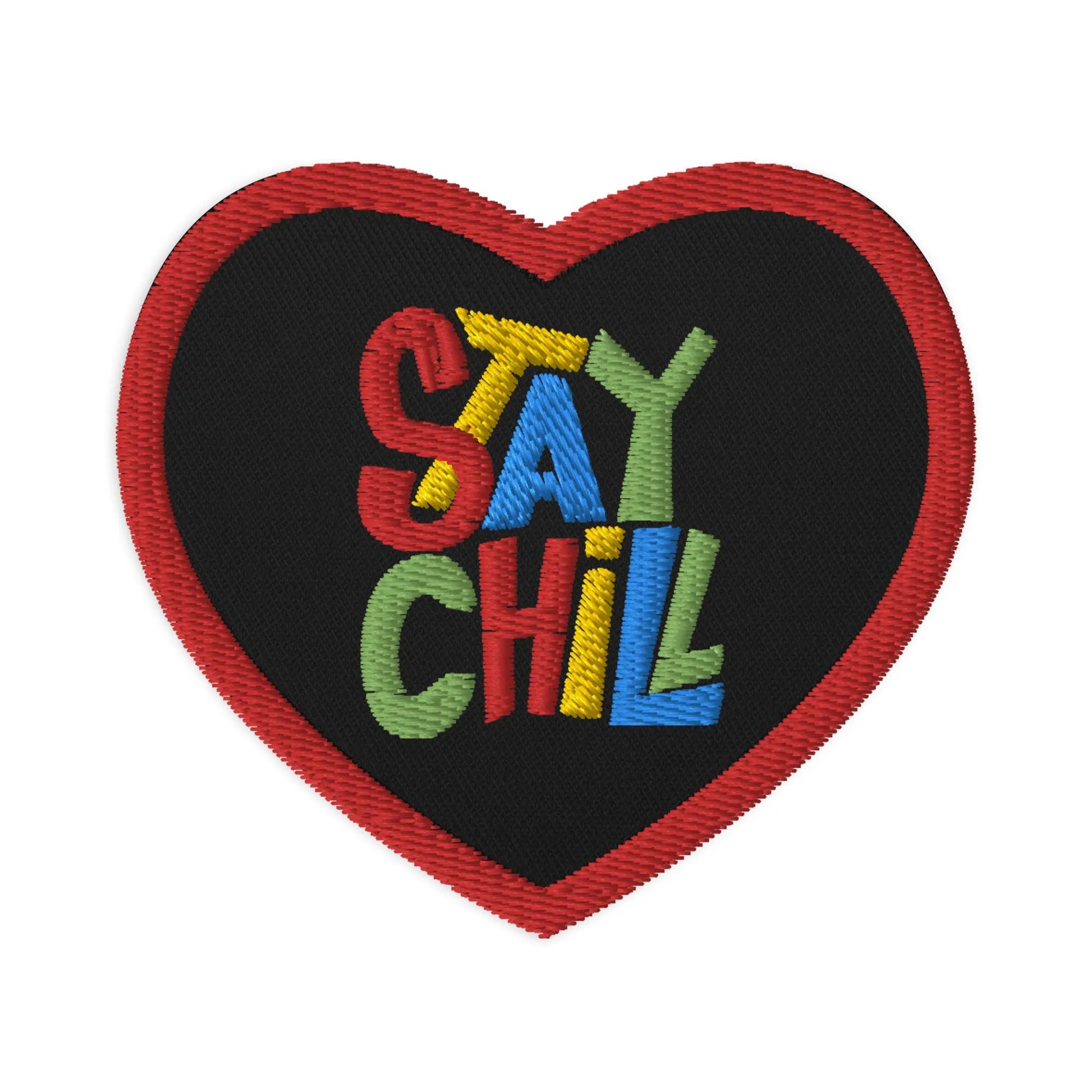 STAY CHILL Embroidered Patch - Premium Embroidered Patch from The Wishful Fish - Just $20! Shop now at The Wishful Fish