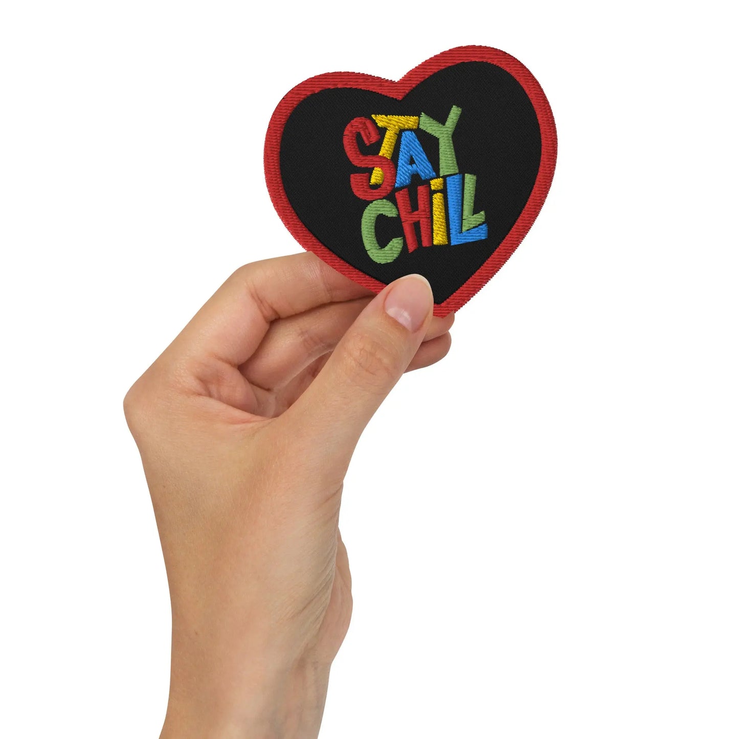 STAY CHILL Embroidered Patch - Premium Embroidered Patch from The Wishful Fish - Just $20! Shop now at The Wishful Fish