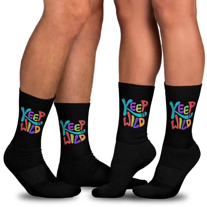 STAY CHILL Socks - Premium Socks from The Wishful Fish - Just $20! Shop now at The Wishful Fish