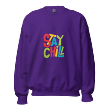 Load image into Gallery viewer, STAY CHILL Unisex Sweatshirt - Premium Sweatshirt from The Wishful Fish - Just $28.50! Shop now at The Wishful Fish
