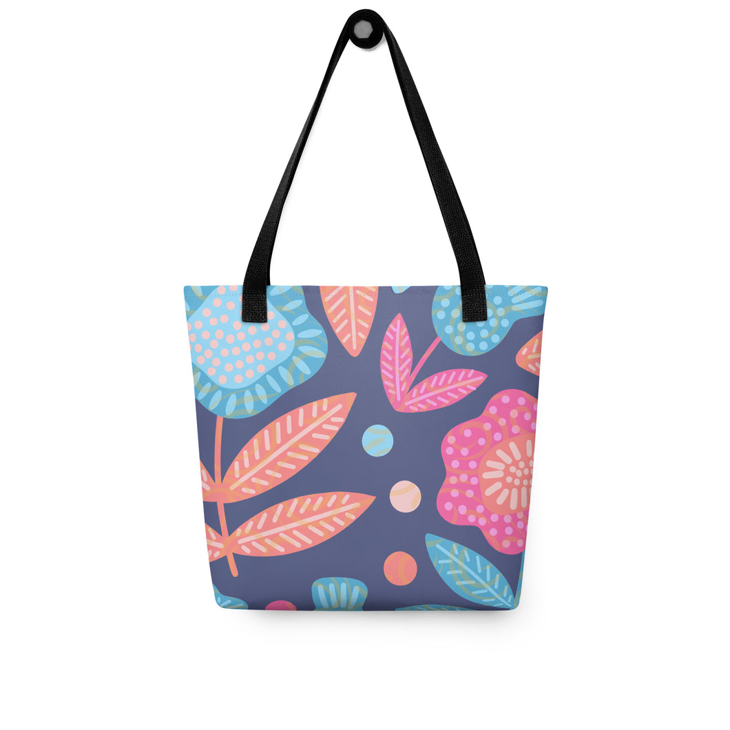 SUMMER WIND FLOWERS Tote Bag - Premium Tote Bag from The Wishful Fish - Just $38! Shop now at The Wishful Fish