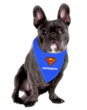 Load image into Gallery viewer, SUPERDOG Dog Pet Bandana - Premium Pet Bandana from The Wishful Fish - Just $22! Shop now at The Wishful Fish
