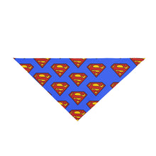 Load image into Gallery viewer, SUPER MAN Pet Bandana - Premium Pet Bandana from The Wishful Fish - Just $22! Shop now at The Wishful Fish
