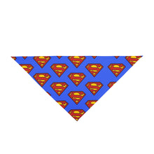 Load image into Gallery viewer, SUPER MAN Pet Bandana - Premium Pet Bandana from The Wishful Fish - Just $22! Shop now at The Wishful Fish
