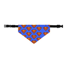 Load image into Gallery viewer, SUPERMAN Pet Bandana Collar - Premium Bandana Collar from The Wishful Fish - Just $20! Shop now at The Wishful Fish
