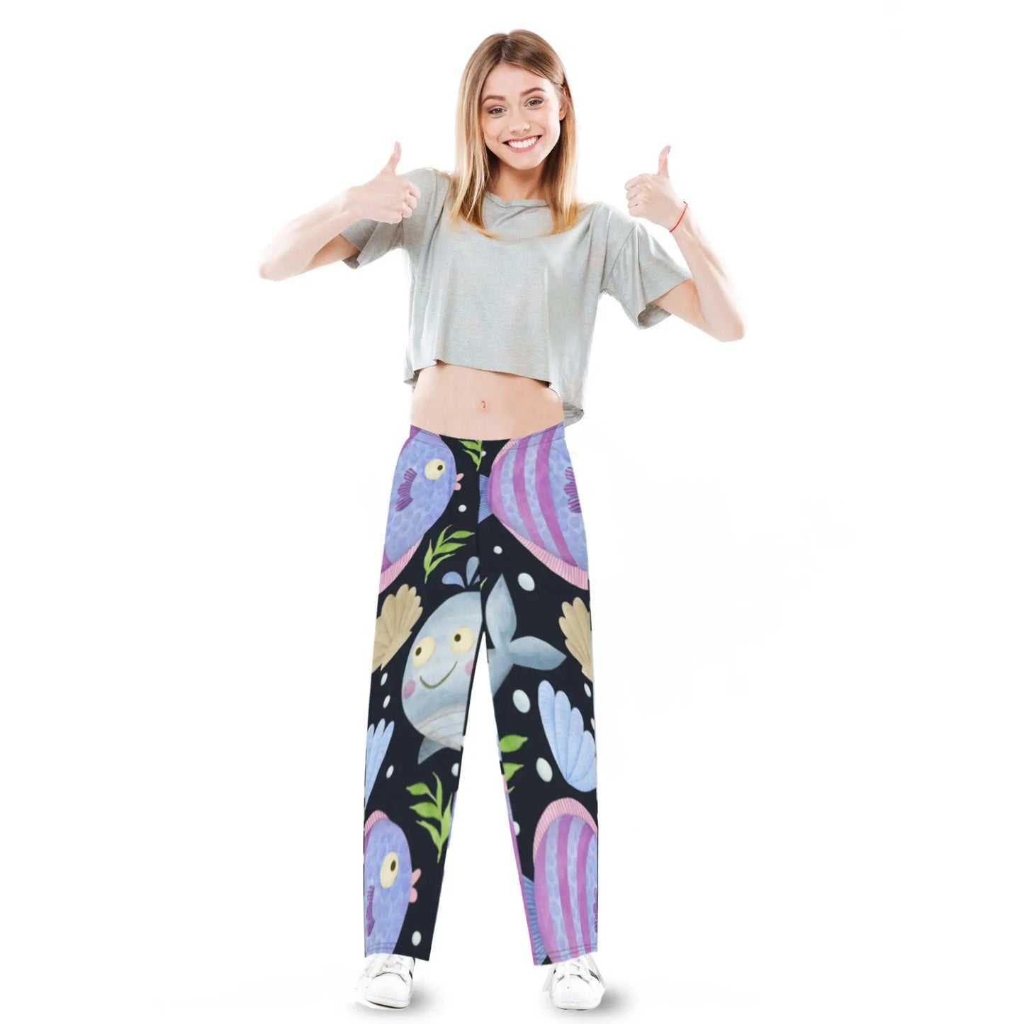 Laid-Back Wide-Leg Pants with a Watch Hill Sea-Inspired Design. SHOP Now at The Wishful Fish
