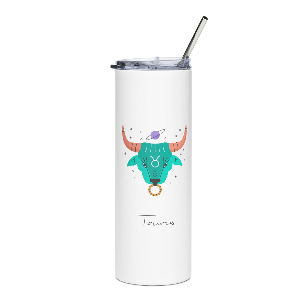 TAURUS Zodiac Tumbler - Premium Tumbler from The Wishful Fish - Just $28! Shop now at The Wishful Fish