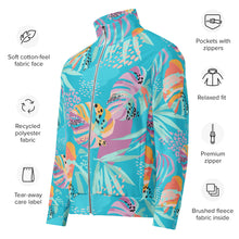 Load image into Gallery viewer, TROPICAL Track Jacket - Premium Track Jacket from The Wishful Fish - Just $72! Shop now at The Wishful Fish
