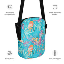 Load image into Gallery viewer, TROPICAL Cross Body Bag - Premium Cross Body Bag from The Wishful Fish - Just $30! Shop now at The Wishful Fish
