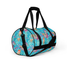 Load image into Gallery viewer, TROPICAL Gym Duffel Bag - Premium Gym Duffel Bag from The Wishful Fish - Just $53! Shop now at The Wishful Fish
