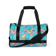 Load image into Gallery viewer, TROPICAL Gym Duffel Bag - Premium Gym Duffel Bag from The Wishful Fish - Just $53! Shop now at The Wishful Fish
