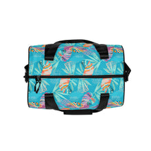 Load image into Gallery viewer, TROPICAL Gym Duffel Bag - Premium Gym Duffel Bag from The Wishful Fish - Just $53! Shop now at The Wishful Fish
