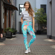 Load image into Gallery viewer, TROPICAL Yoga Leggings - Premium Yoga Leggings from The Wishful Fish - Just $36! Shop now at The Wishful Fish
