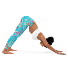 Load image into Gallery viewer, TROPICAL Yoga Leggings - Premium Yoga Leggings from The Wishful Fish - Just $36! Shop now at The Wishful Fish
