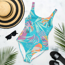 Load image into Gallery viewer, TROPICAL One-Piece Swimsuit - Premium Swimsuit from The Wishful Fish - Just $38! Shop now at The Wishful Fish
