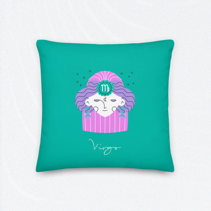 VIRGO Zodiac Pillow - Premium Pillow from The Wishful Fish - Just $29! Shop now at The Wishful Fish