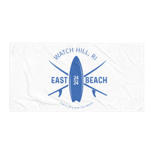 Load image into Gallery viewer, WATCH HILL, RI Surfer Beach Towel - Premium Beach Towel from The Wishful Fish - Just $38! Shop now at The Wishful Fish
