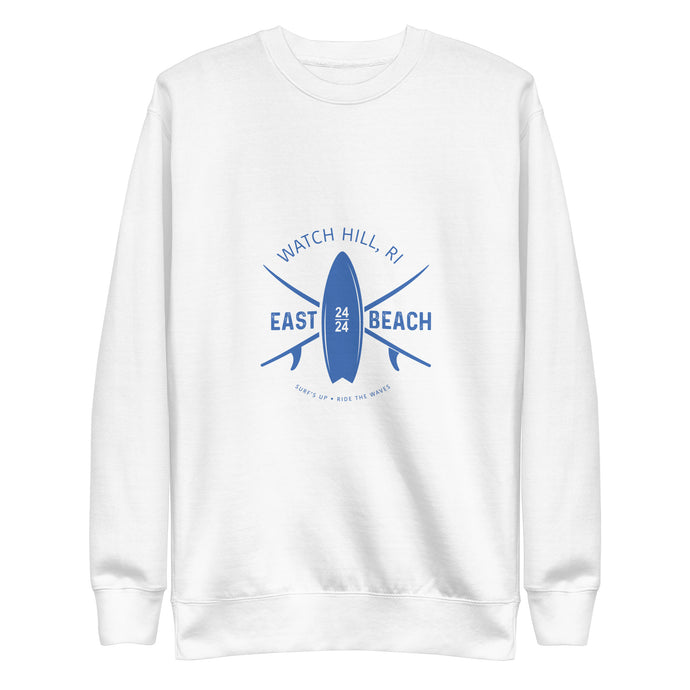 WATCH HILL, RI Surfer Sweatshirt - Premium Sweatshirt from The Wishful Fish - Just $38! Shop now at The Wishful Fish