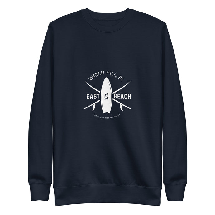 WATCH HILL, RI Surfer Sweatshirt - Premium Sweatshirt from The Wishful Fish - Just $38! Shop now at The Wishful Fish