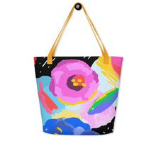 Load image into Gallery viewer, WILD FLOWERS Tote Bag - Premium Tote Bag from The Wishful Fish - Just $40! Shop now at The Wishful Fish
