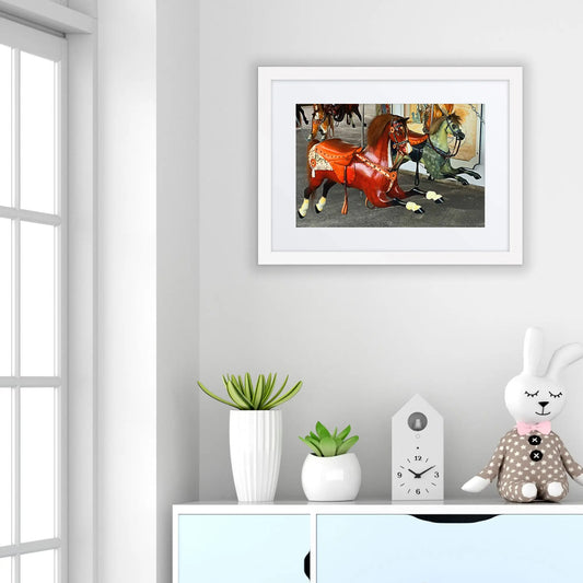 A Timeless Flying Horse Memory in Rhode Island. SHOP Now at The Wishful Fish