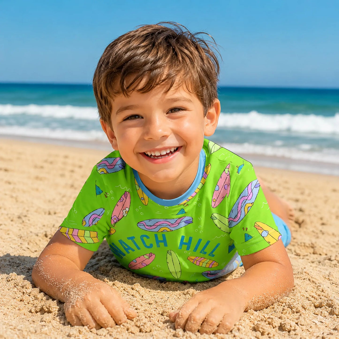 Designed for kids who love beach days in Watch Hill. SHOP Now at The Wishful Fish