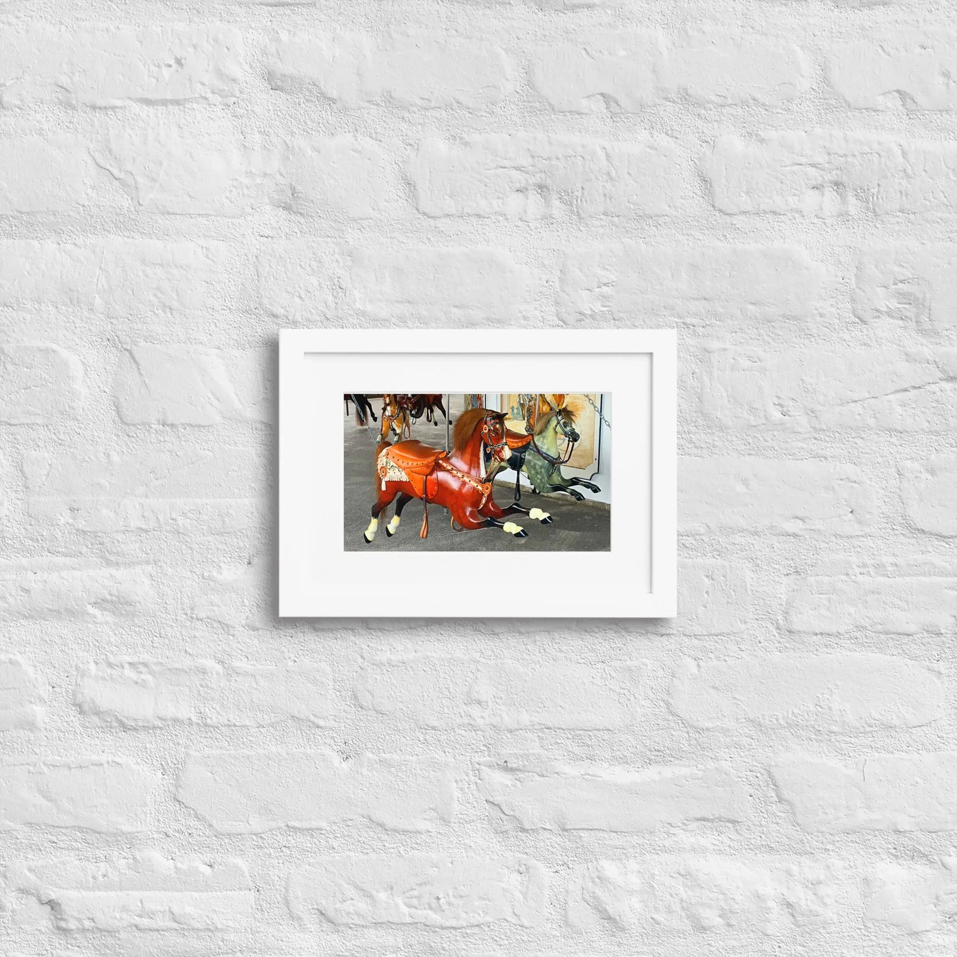 Watch Hill, RI  CAROUSEL Framed Print - Premium Framed Print from The Wishful Fish - Just $50! Shop now at The Wishful Fish