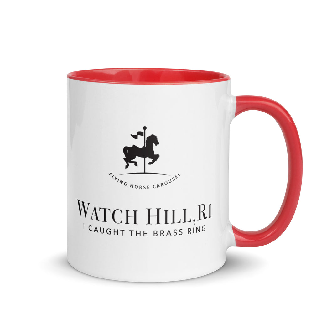 Watch Hill, RI FLYING HORSE Mug - Premium Mug from The Wishful Fish - Just $20! Shop now at The Wishful Fish