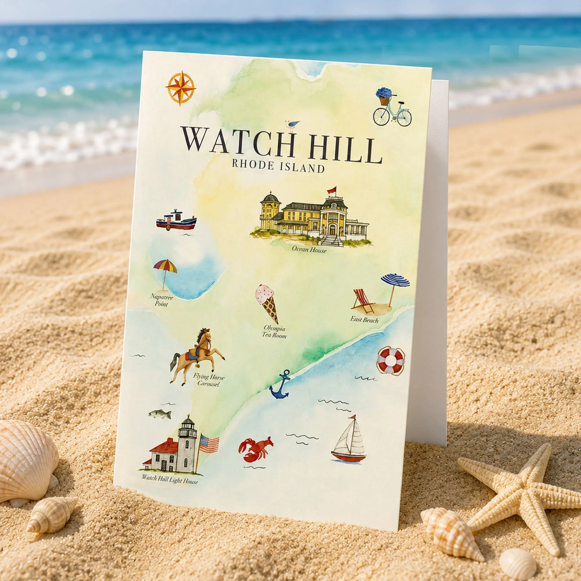 A Thoughtful Way to Share Watch Hill. SHOP Now at The Wishful Fish