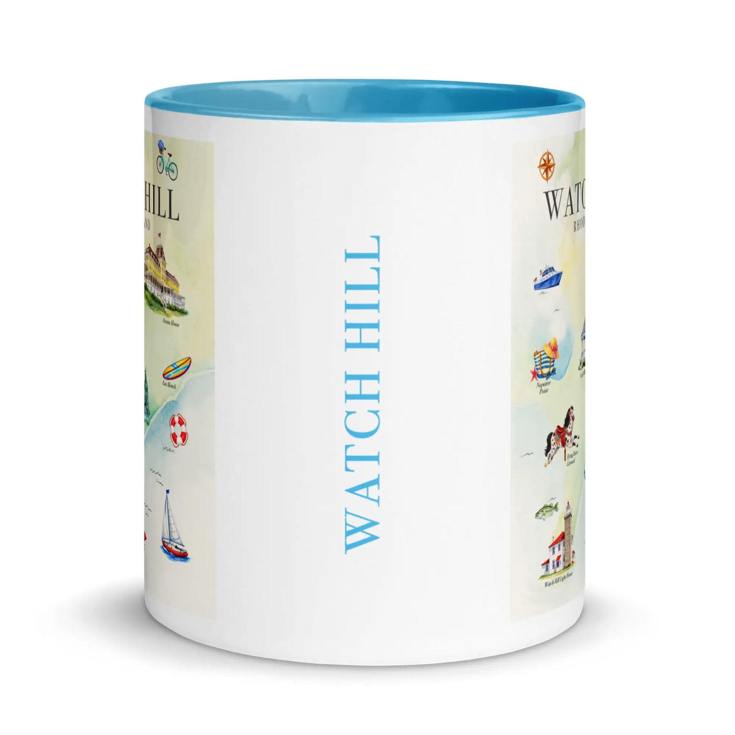 Rhode Island Coastal Charm in Every Cup.  SHOP Now at The Wishful Fish