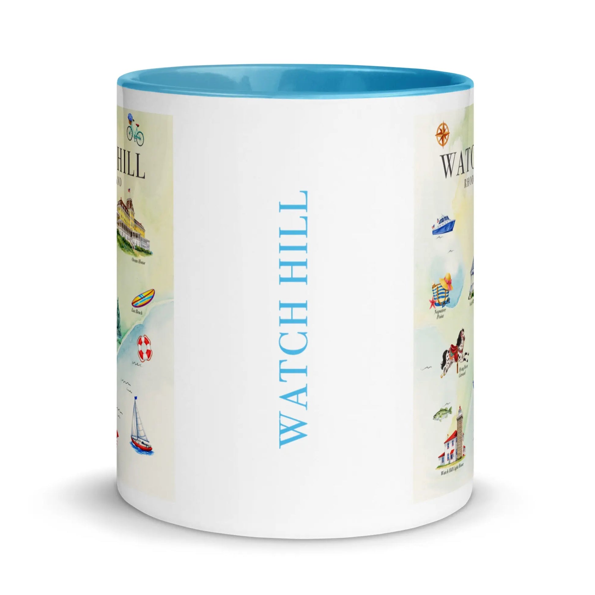 Rhode Island Coastal Charm in Every Cup.  SHOP Now at The Wishful Fish