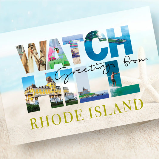 A Fun Way to Share Watch Hill. SHOP Now at The Wishful Fish