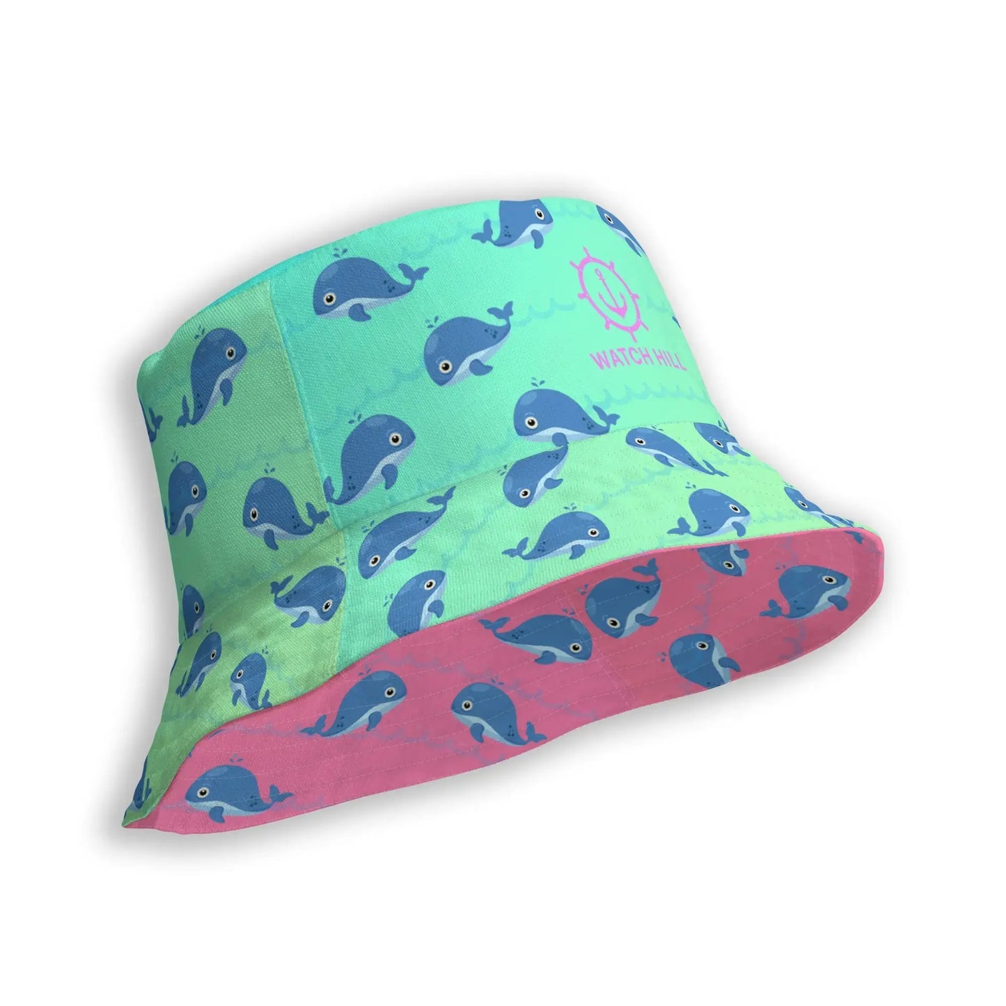 Kids' Reversible Bucket Hat — Coastal Fun for Little Adventurers! SHOP Now at The Wishful Fish