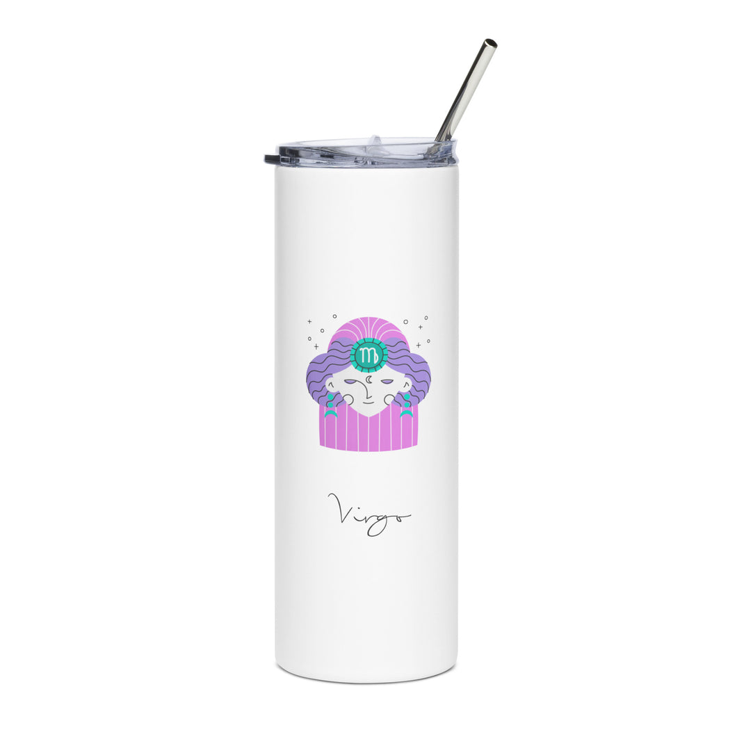 Zodiac VIRGO Tumbler - Premium Tumbler from The Wishful Fish - Just $28! Shop now at The Wishful Fish