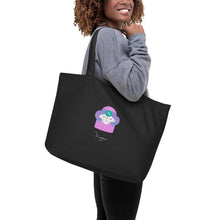 Load image into Gallery viewer, Zodiac Virgo Large Organic Cotton Tote Bag - Premium Large Tote Bag from The Wishful Fish - Just $37.50! Shop now at The Wishful Fish
