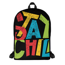 Load image into Gallery viewer, Stay Chill Backpack | Front View | Shop The Wishful Fish
