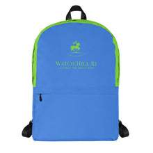 Load image into Gallery viewer, Watch Hill, Rhode Island &quot;I Caught The Brass Ring&quot; Backpack | Front View | The Wishful Fish
