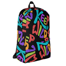 Load image into Gallery viewer,  &quot;Keep It Wild&quot; Backpack | Right Side View | The Wishful Fish
