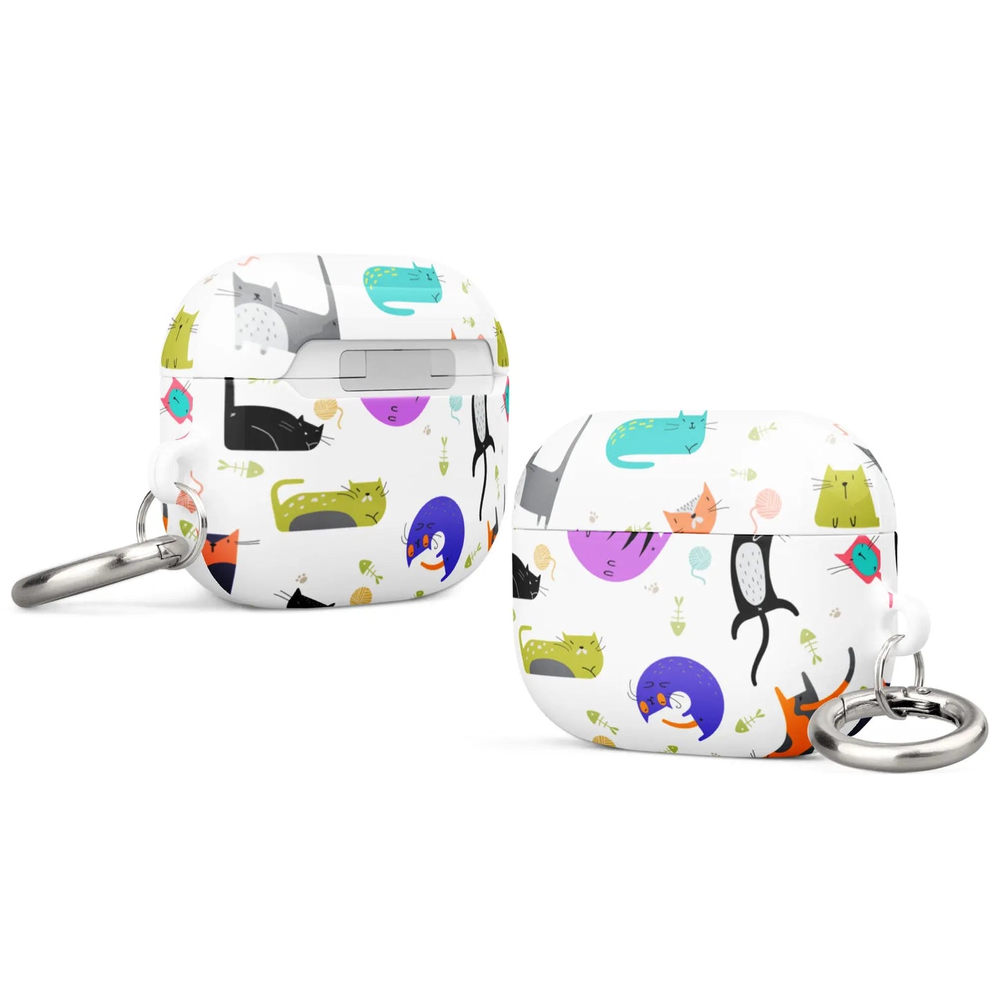 Funky Cats Case For AirPods® - Premium AirPods & AirPods Pro Case from The Wishful Fish - Just $22! Shop now at The Wishful Fish